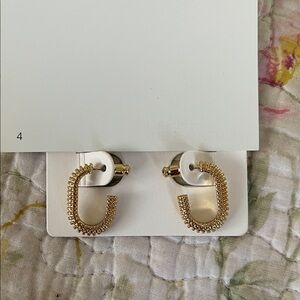 Gold Hoop Earrings